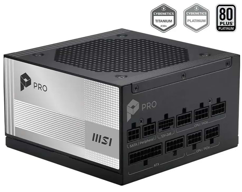 Блок живлення для ПК MSI PRO A850PL PCIE5
